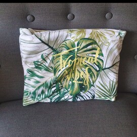 20% OFF -COMBO FIACOSO NUEVO! MANTA CON SOBRE + ALMOHADON + ALMOHADA + ANTIFAZ - PALMERAS